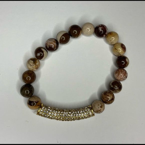 Brown 5 bracelet stack - Picture 6 of 8